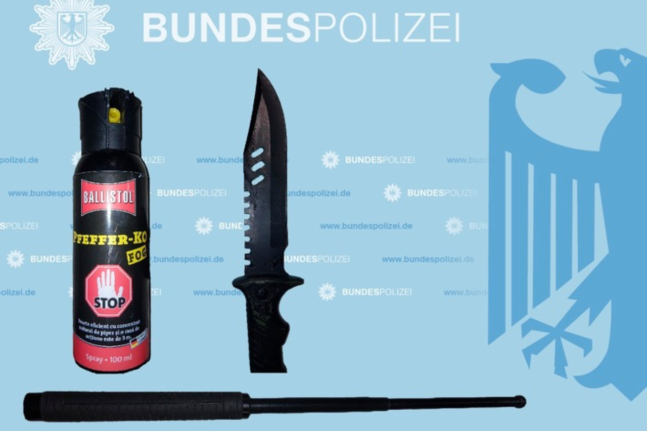 Grenzkontrolle in Ludwigsdorf: Verbotene Waffen im Transporter entdeckt!
